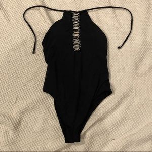 Black One-Piece